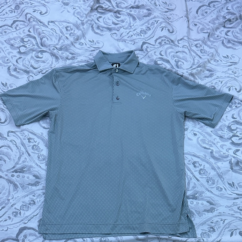 FootJoy Men's Gray Polo Shirt